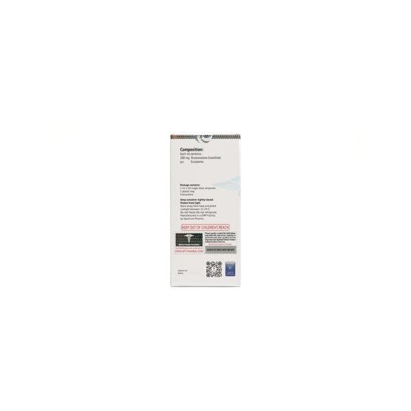 Drostanolone Enanthate -200 MG/ML -10 X 1 ML AMPULE - Image 4