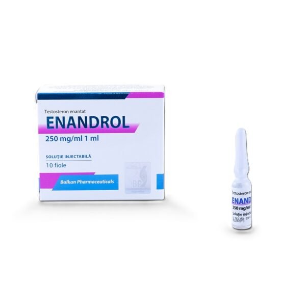 Enandrol -Testosterone Enanthate -250 MG/ML -10 X 1 ML AMPULE - Image 4