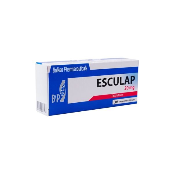 Esculap -Tadalafil -20 mg/pill -30 Tablets Blisters Box - Image 6