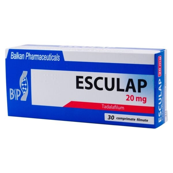 Esculap -Tadalafil -20 mg/pill -30 Tablets Blisters Box - Image 7