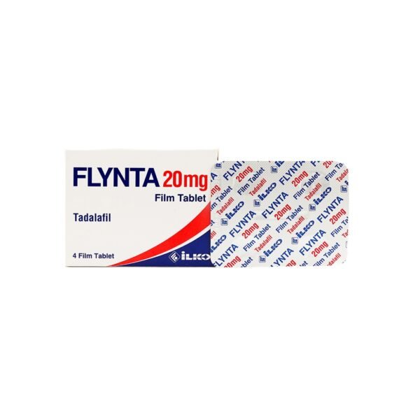 FLYNTA 20 MG 4 FTB (Tadalafil) -Tadalafil -4 Tablets Blisters Box - Image 7