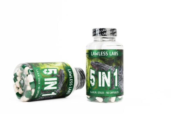 GODZILLA 5 IN 1 -S.A.R.M. STACK -41 MG  pill -90 CAPSULES Bottle - Image 4