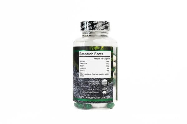 GODZILLA 5 IN 1 -S.A.R.M. STACK -41 MG  pill -90 CAPSULES Bottle - Image 3
