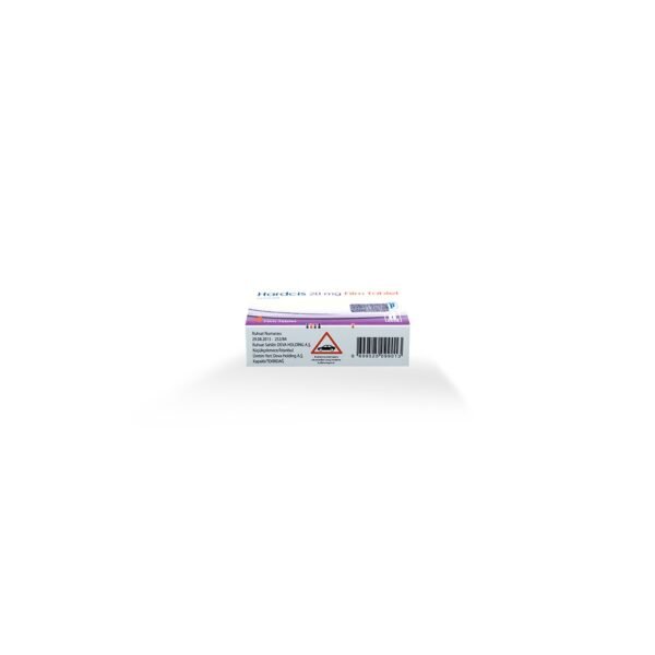 HARDCIS -Tadalafil -20 MG / pill 4 Tablets Blisters Box - Image 3