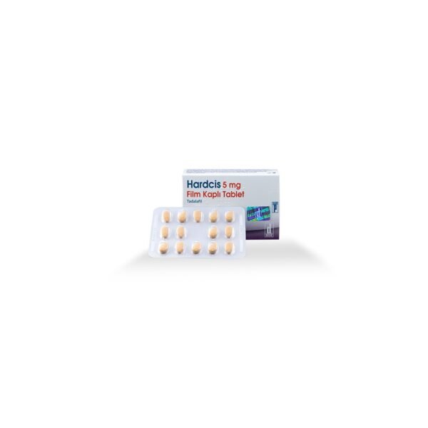 HARDCIS -Tadalafil -5 MG  pill -28 Tablets Blisters Box - Image 4