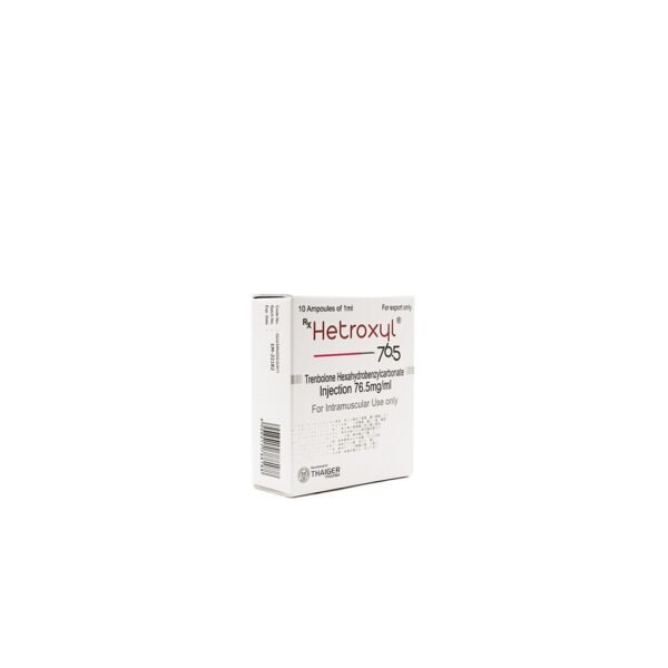 Hetroxyl-76.5 -Trenbolone hexahydrobenzylcarbonate -76.5 MGML -10 X 1 ML AMPULE - Image 7