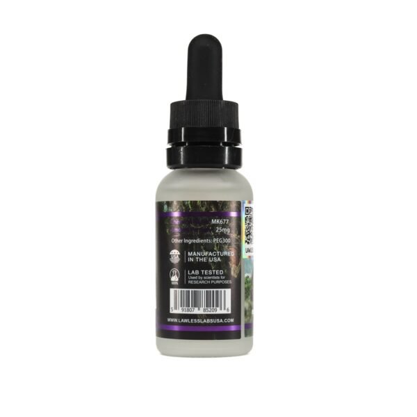 IBUTA -HGH -MK677 Liquid -25 MG  ML -30 ML Bottle - Image 4