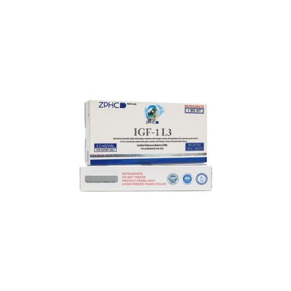 IGF - 1 L3 1MG -Insulin-like Growth Factor-1 LR3 -0.2 MG / VIAL -5 x 0.2 MG VIAL ZPHC PHARMA - Image 2