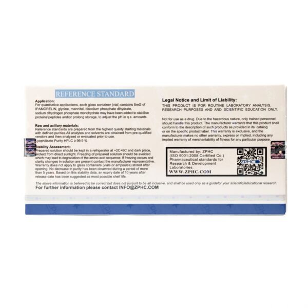 IPAMORELIN (25MG) -5 MG  VIAL -5 VIALS - Image 6