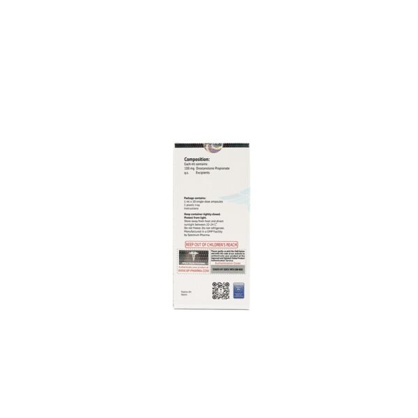MASTERON PROPIONATE -Drostanolone Propionate-100 MG/ML-10 X 1 ML AMPULE - Image 4