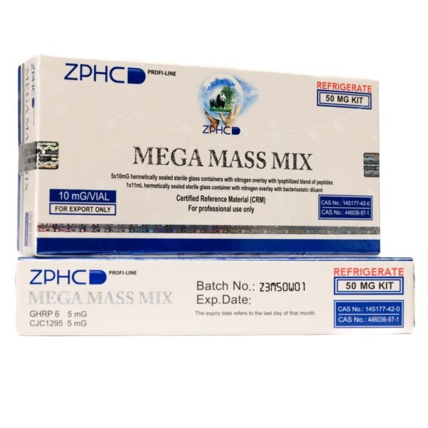 MEGA MASS MIX (50mg) -GHRP6-5MG+CJC5MG -10 MG  VIAL -5 VIALS - Image 6