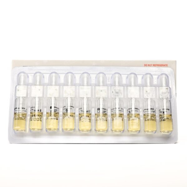 MEGA MIX -TEST E 50,TREN E 50,NAN D 100,TEST C 50 -10 X 1 ML AMPULE - Image 4
