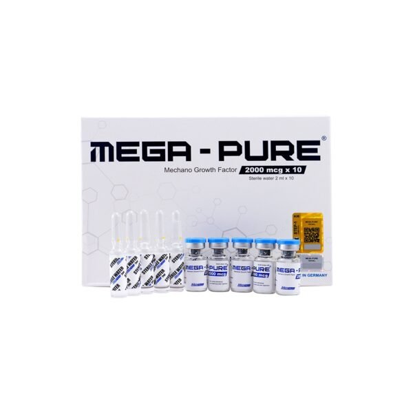 MEGA-PURE - Mechano Growth Factor -2 MG  VIAL -10 VIALS - Image 5