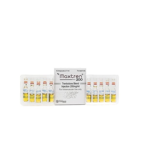 Maxtren - 200 -Trenbolone Blend -200 MGML -10 X 1 ML AMPULE - Image 4