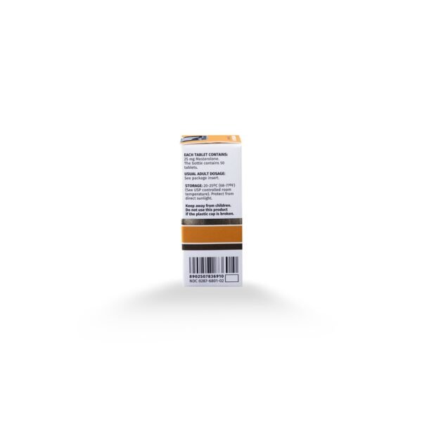 Mesterolone -PROVIRON -25 MG  pill -50 Tablets Bottle - Image 2