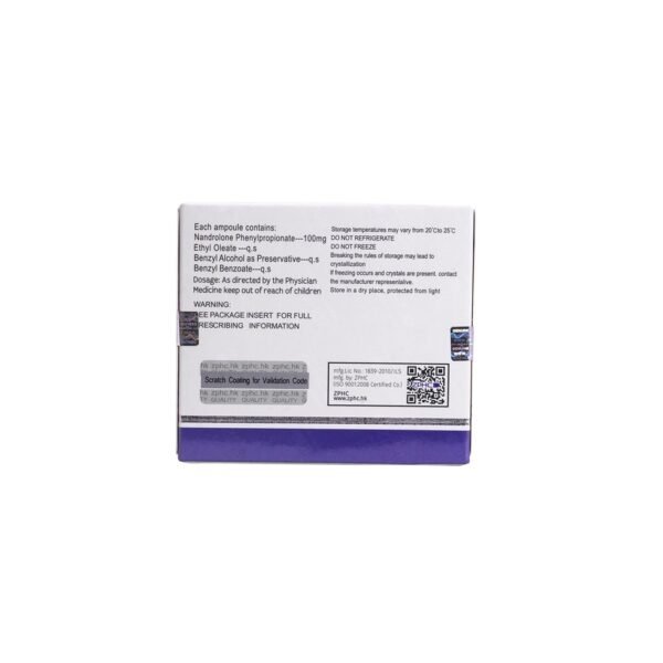 Nandrolone Phenylpropionate -100 MG/ML -10 X 1 ML AMPULE - Image 5
