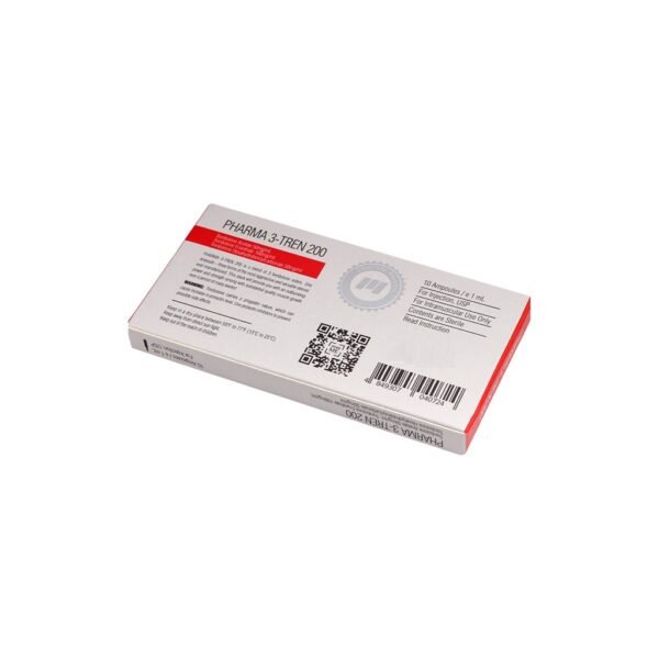 PHARMA 3-TREN 200 -Trenbolone Blend -200 MGML -10 X 1 ML AMPULE - Image 2