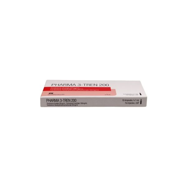 PHARMA 3-TREN 200 -Trenbolone Blend -200 MGML -10 X 1 ML AMPULE - Image 3