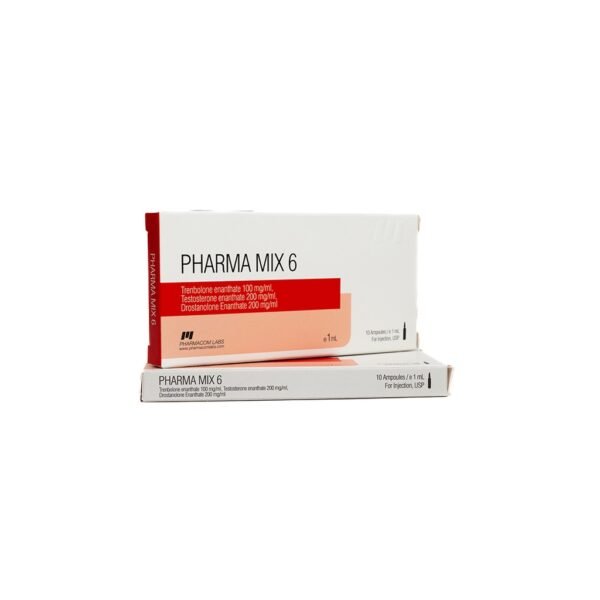 PHARMA MIX 6 500  DR. E. Test E. Tren E -10 X 1 ML AMPULE - Image 5