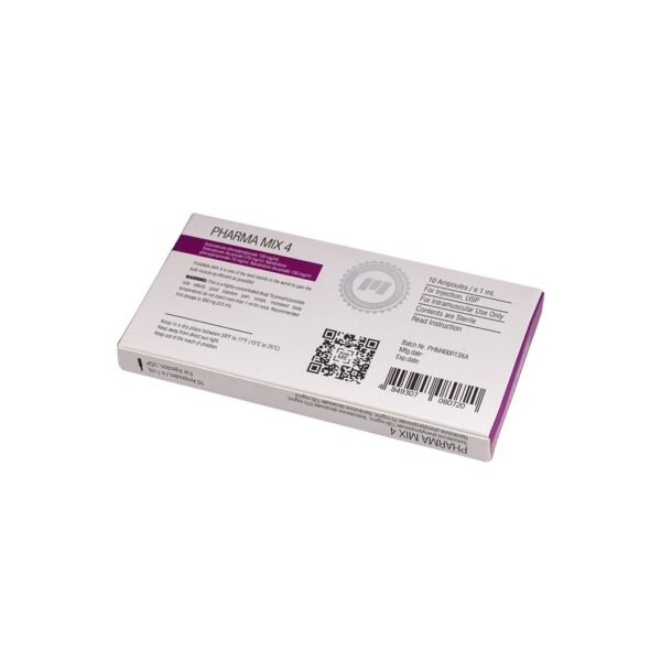 PHARMA MIX4 600 -TEST E TEST PH NAN D. NAN PH -10 X 1 ML AMPULE - Image 4