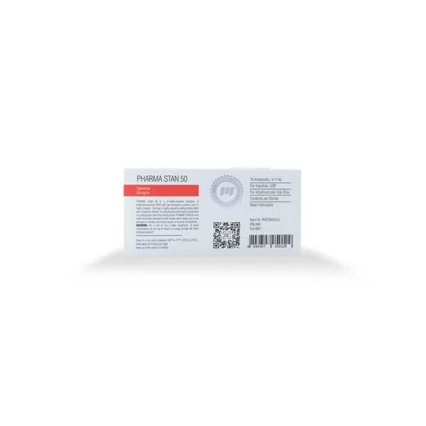 PHARMA STAN 50 -Stanozolol -50 MGML -10 X 1 ML AMPULE - Image 5