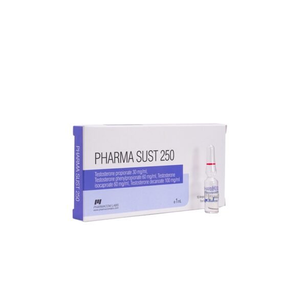 PHARMA SUST 250 -Testosterone Blend -250 MGML -10 X 1 ML AMPULE - Image 2