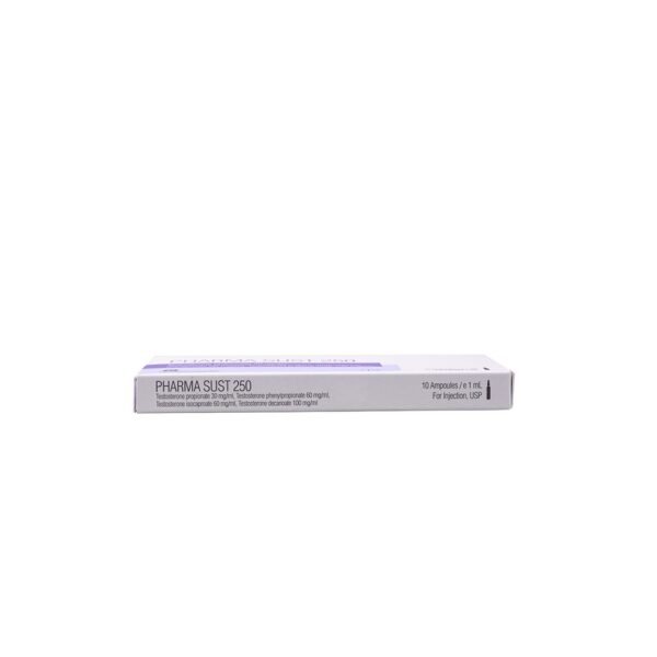 PHARMA SUST 250 -Testosterone Blend -250 MGML -10 X 1 ML AMPULE - Image 4