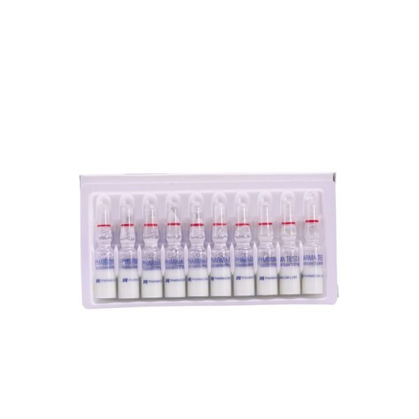 PHARMA TEST 100 -Testosterone Base -100 MGML -10 X 1 ML AMPULE - Image 7
