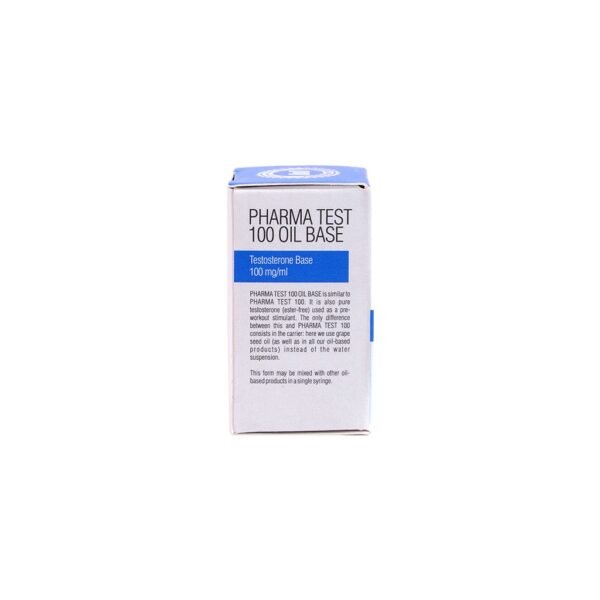 PHARMA TEST 100 OIL BASE -Testosterone OIL Base -100 MGML -10 ML VIAL - Image 8