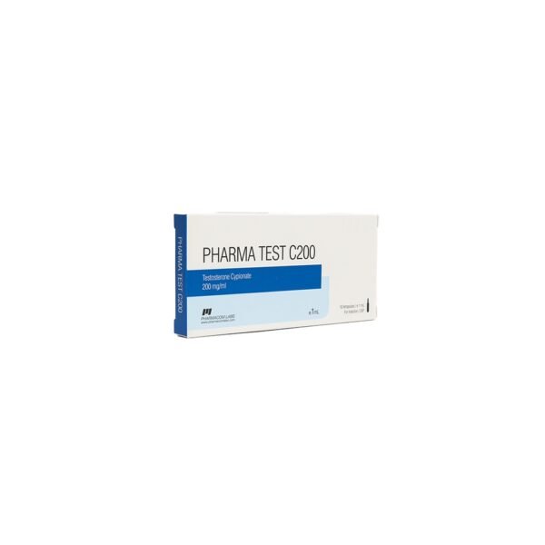 PHARMA TEST C 200 -Testosterone Cypionate -200 MGML -10 X 1 ML AMPULE - Image 6