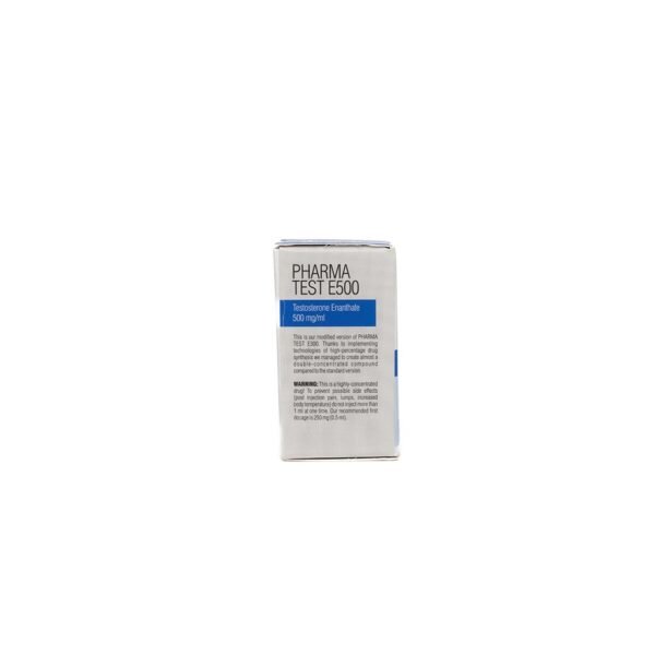 PHARMA TEST E 500 -Testosterone Enanthate -500 MGML -10 ML VIAL - Image 2
