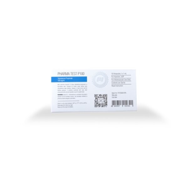 PHARMA TEST PH 100 -Testosterone Phenylpropionate -100 MG/ML -10 X 1 ML AMPULE - Image 2