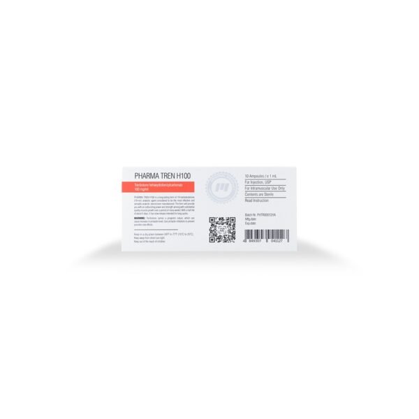 PHARMA TREN H 100 -Trenbolone hexahydrobenzylcarbonate -100 MGML -10 X 1 ML AMPULE - Image 2