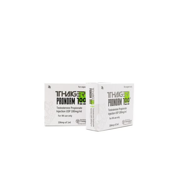 Pronorm-100 -Testosterone Propionate -100 MGML -10 X 1 ML AMPULE - Image 2