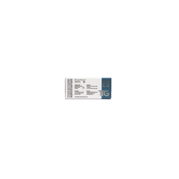 Provimen -PROVIRON -25 MG / pill -50 Tablets Blisters Box - Image 3