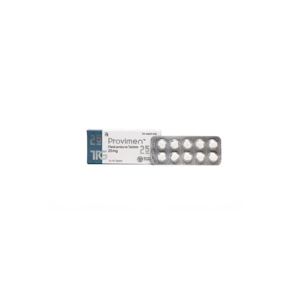 Provimen -PROVIRON -25 MG / pill -50 Tablets Blisters Box - Image 6