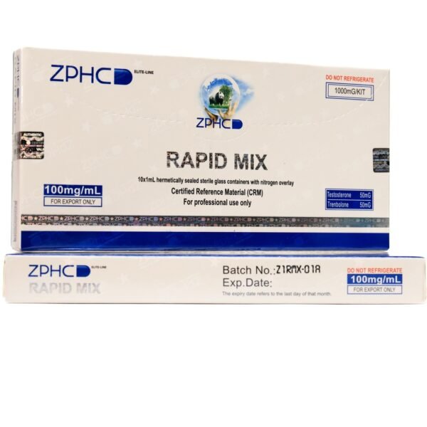 RAPID MIX-Trenbolone Testosterone -100 MG/ML -10 X 1 ML AMPULE - Image 6