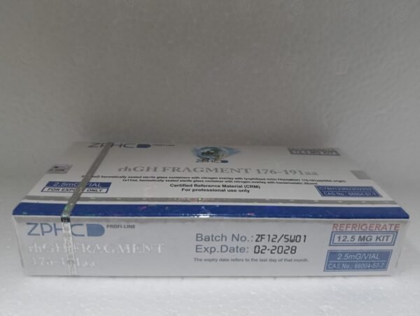 RHGH FRAGMENT 176-191aa (12.5MG) -2.5 MG  VIAL -5 VIALS - Image 4