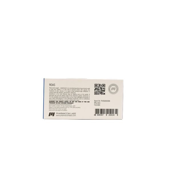 ROAS -Isotretinoin -10 MG / pill -100 Tablets Blisters Box - Image 2
