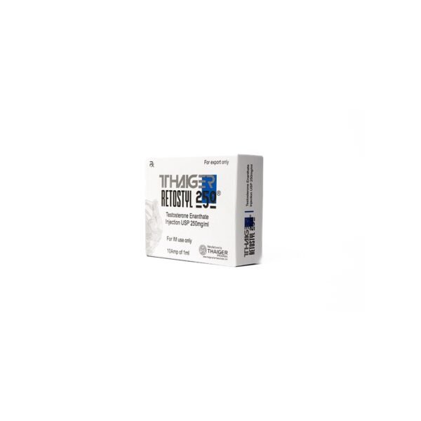Retostyl-250 -Testosterone Enanthate -250 MGML -10 X 1 ML AMPULE - Image 3