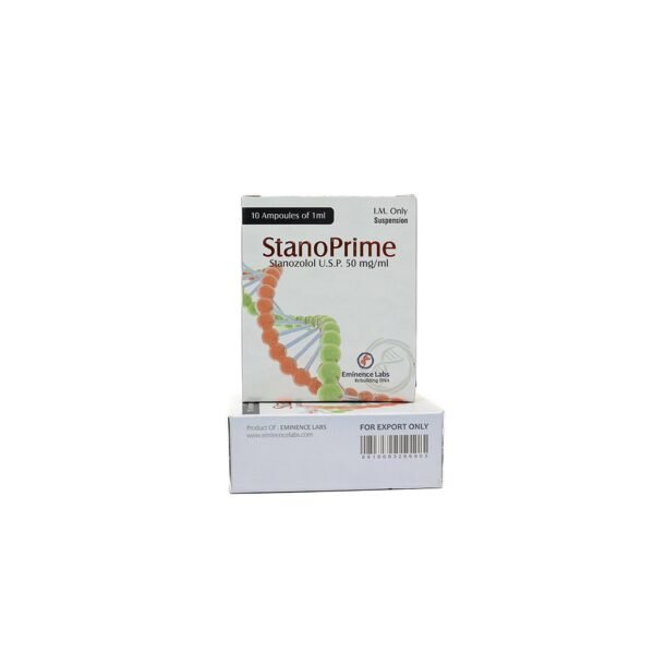 STANOPRIME -Stanozolol Suspension -50 MG/ML-10 X 1 ML AMPULE - Image 2