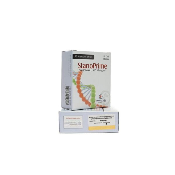 STANOPRIME -Stanozolol Suspension -50 MG/ML-10 X 1 ML AMPULE - Image 3