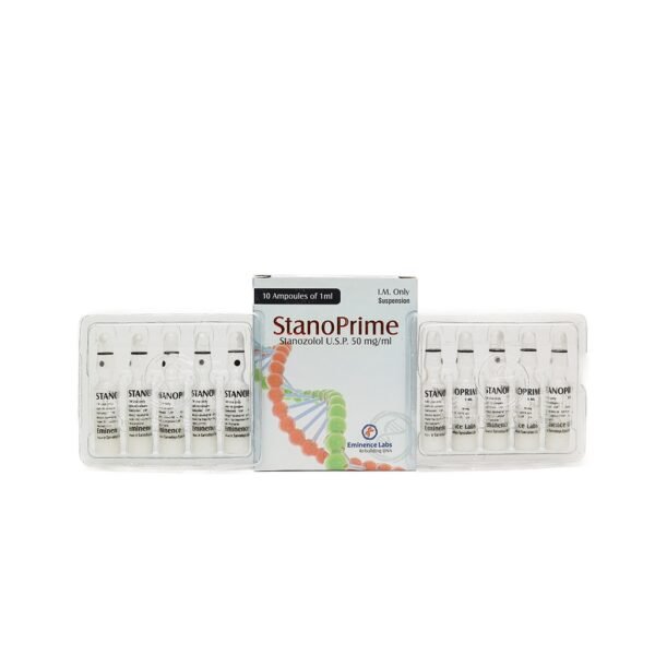 STANOPRIME -Stanozolol Suspension -50 MG/ML-10 X 1 ML AMPULE - Image 5