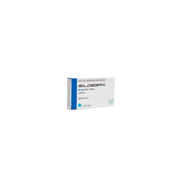 Sildegra -Sildenafil -50 MG  pill -4 Tablets Blisters Box - Image 3