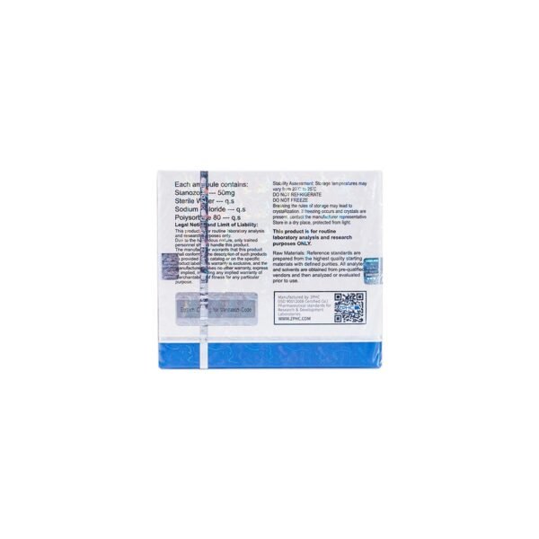 Stanozolol Water suspension -50 MGML -10 X 1 ML AMPULE - Image 4