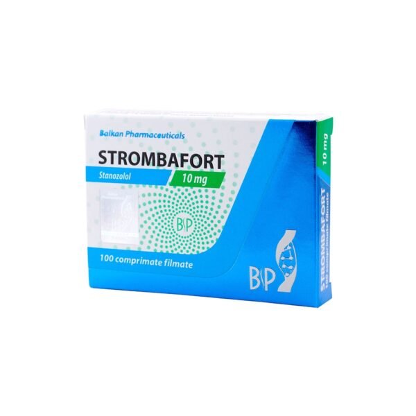 Strombafort -Stanozolo -10 MG  pill -100 Tablets Blisters Box - Image 2