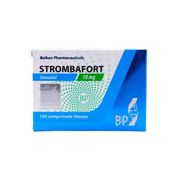 Strombafort -Stanozolo -10 MG  pill -100 Tablets Blisters Box - Image 3