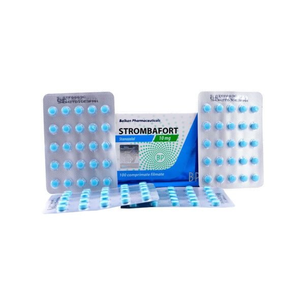 Strombafort -Stanozolo -10 MG  pill -100 Tablets Blisters Box - Image 4