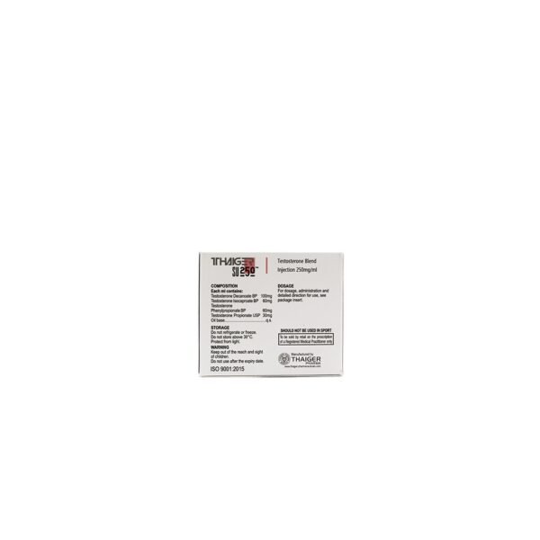 Su-250 -Testosterone Blend -250 MGML -10 X 1 ML AMPULE - Image 2