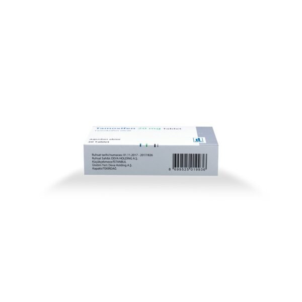 TAMOXIFEN 20 MG 30 TB TURKEY(Nolvadex) -Nolvadex -30 Tablets Blisters Box - Image 2